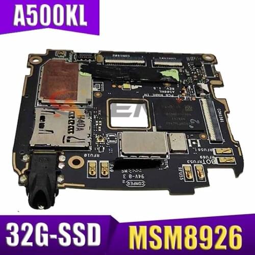 Original For Asus Zenfone 5 A500KL MOTHERBOARD 32G-SSD MSM8926 fully tested