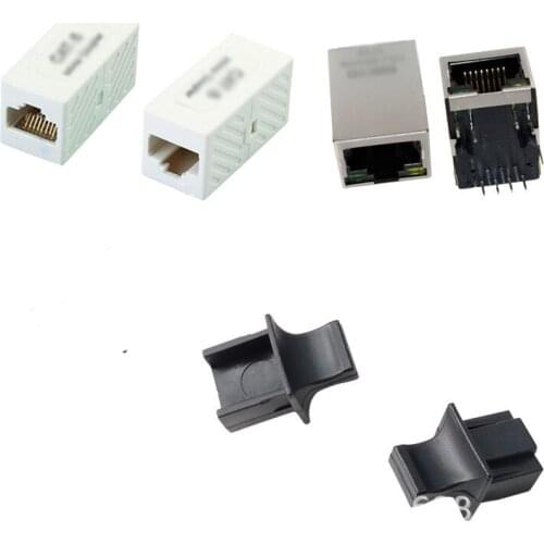RJ45 Dust plug, Crystal head fireproof and high temperature resistant network interface dust cover，ROHS connector dust cover