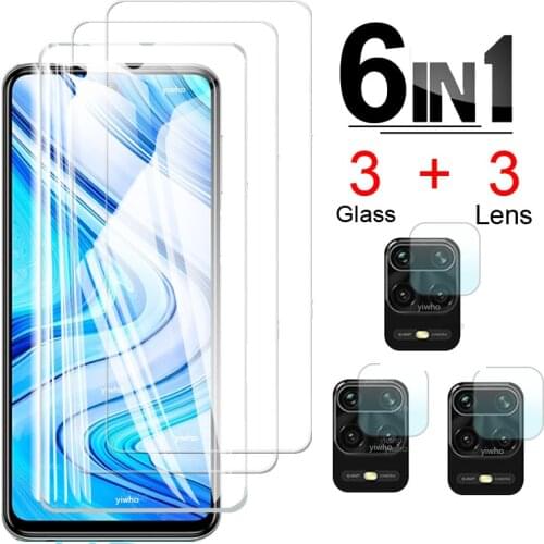 Glass for Xiaomi Redmi Note 9 Pro Max 9A 9C Redmi Note 9S 9T Screen Protector Lens Film Tempered Glass for Redmi 8 9A 9C Nfc 8t