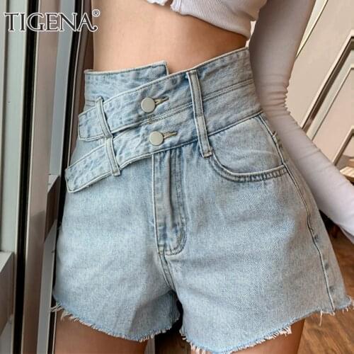 TIGENA Women Jeans Shorts