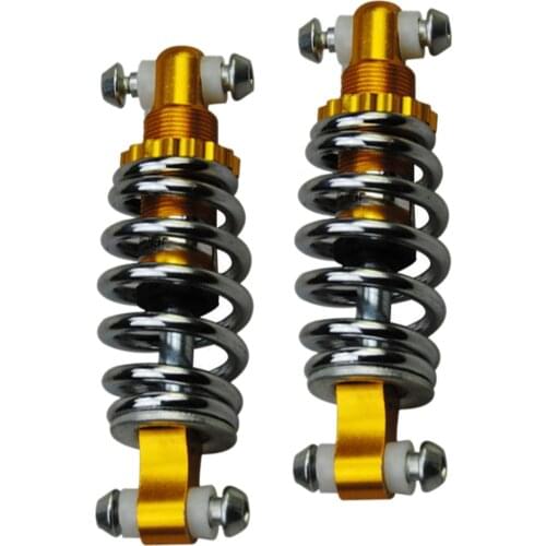 2 Pcs 125mm High Performance Rear Shock Absorbers For Electric Bicycle Scooter,E Bike Spring Rear Shocks Universal