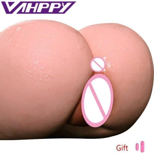 3kg Silicone Big Ass 3D artificial vagina Anus Sex Toys for Men Male masturbator cup Masturbate for man sextoy pour homme doll