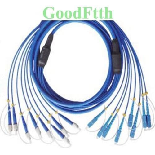 Armoured armored Patch Cord Cable SC-FC FC-SC UPC SM 8 Cores GoodFtth 10-50m