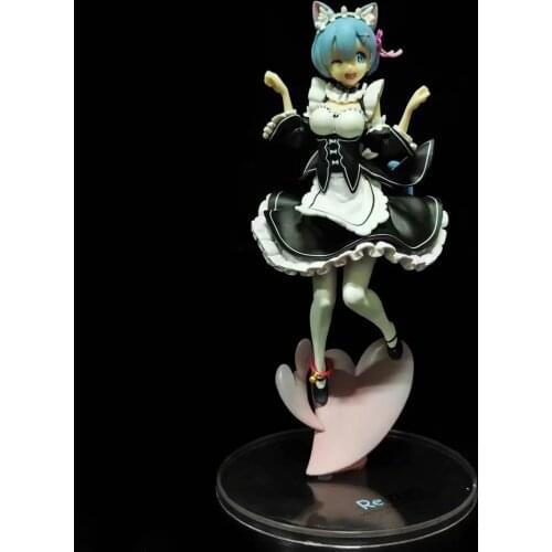 22cm Re:Life In A Different World From Zero Rem Action Figure PVC Collection Model toys brinquedos for christmas gift