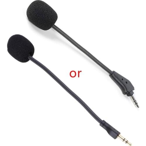 24BB Headset Microphone for -HYPERX Cloud II Core Silver Gaming Cloud S Flight BlackShark V2 HS60 G PRO X Elite Pro2