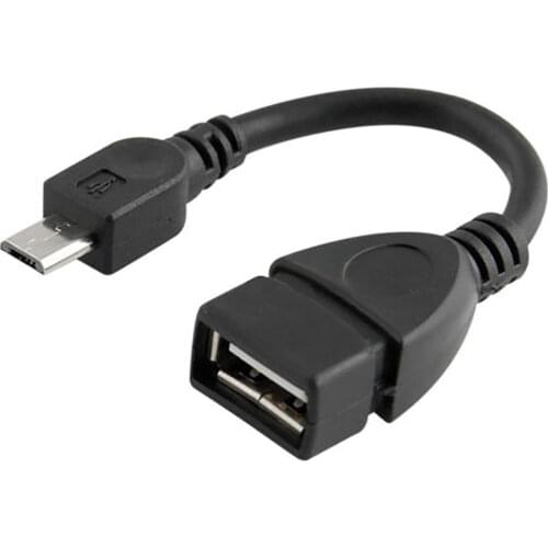 Hot Product PC Micro USB Cable Male Host to USB Female OTG Adapter for Android for Tablet Phone for PDA Drop Shipping