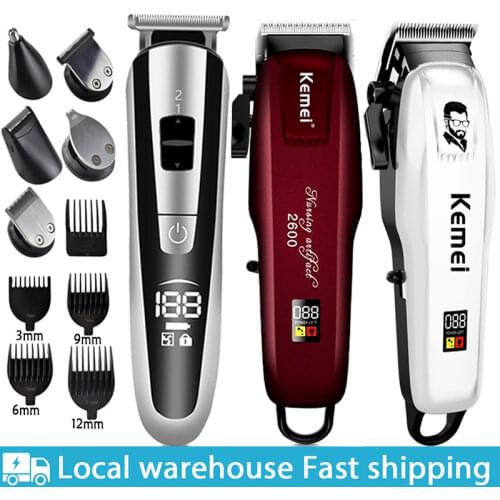 Hair trimmer electric hair clipper Trimmer mens beard razor cordless haircut multi-function razor nose Hair Trimmer cut 5