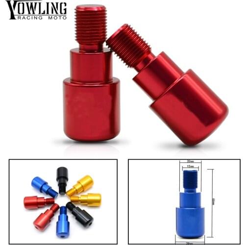 Motorcycle Bar Ends Hand Grip Hand Handlebar End Caps Cover For YAMAHA FZ-07 2014-2015 YAMAHA XJ6 2010-2013 MT-07 2014-2015