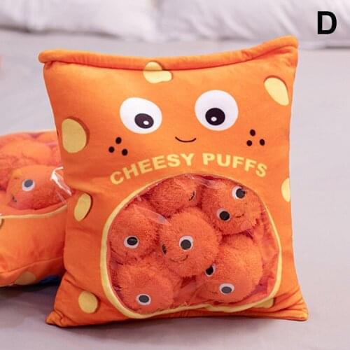 Kids Soft Plush Pillow Q Version Cheese Stuffed Pads For Easter Birthday Gift SUB Sale