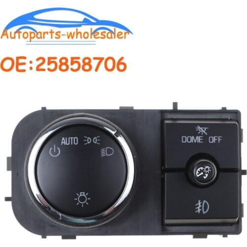 New Car accessories 25858706 10359413 D1528J For Cadillac Escalade Headlight Instrument Switch Dimmer Dome Headlamp