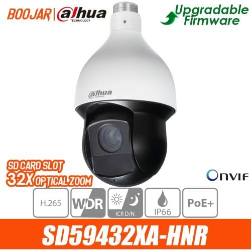 Original dahua WizSense speed dome ip camera SD59432XA-HNR 4MP 32x Starlight IR Network PTZ Camera