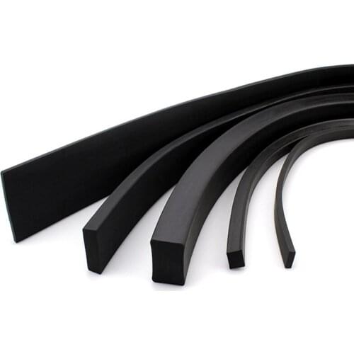10M Foaming EPDM rubber seal strip Square Oblong 5 6 8 10 mm Oring line cord Foamed EPDM spange rubber molding