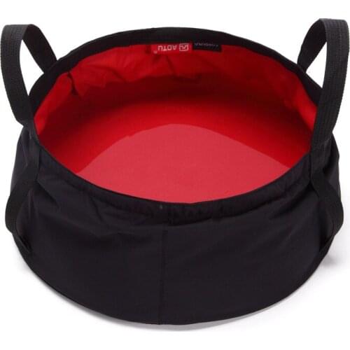 8.5L Portable Fishing Gear Folding Car Fishing Bucket Ultra-light Camping Travel Washbasin Outdoor Equipment Round Wash Bucket