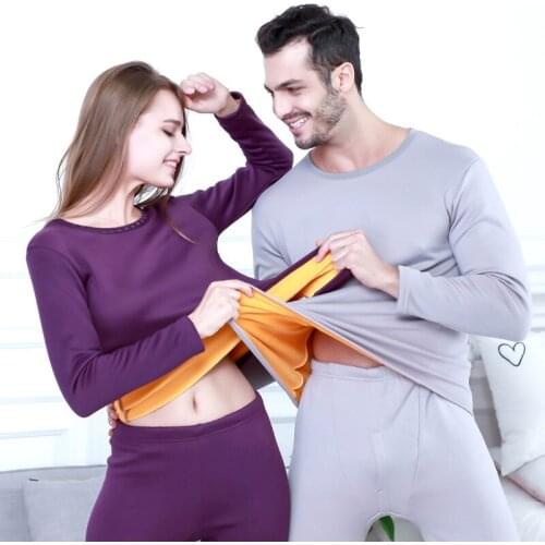 Thermal Underwear Fitness Underpants And Undershirts Thermo Elastic Tight Sets Long Johns Men Thin Solid Color Basic