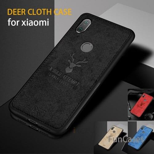 Deer cloth phone case on for xiaomi redmi note 6 pro 6a 6x a2 lite mi 8 pro se MI8 Explorer Edition mix 2s max 3 tpu cover