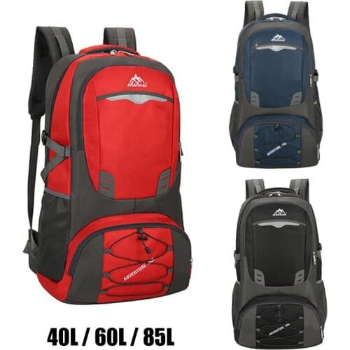 85L 60L 40L Outdoor Travel Backpack Travelling Pack Sport Bag Mountaineering Hiking Climbing Camping Rucksack Trekking Backpacks