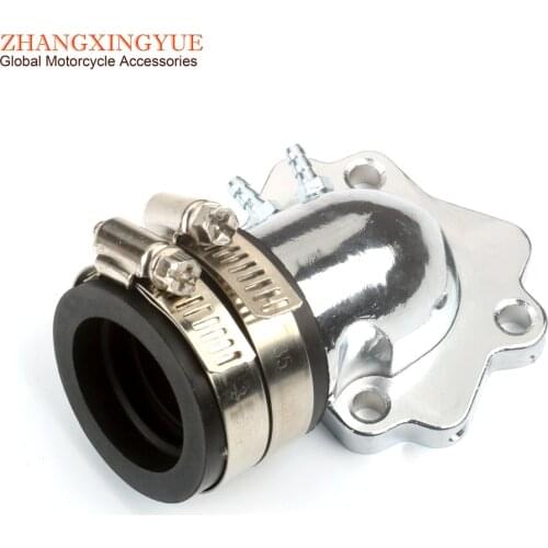 Scooter Racing Intake Manifold for Aprilia Area 51 Gulliver Rally Sonic Scarabeo Sr Www Minarelli 50cc 2 Stroke