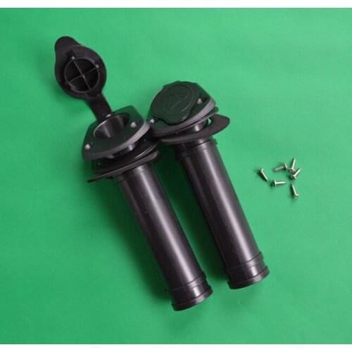 2 pcs Plastic Flush Mount Fishing Boat Rod Holder & Cap Cover for Kayak NEW