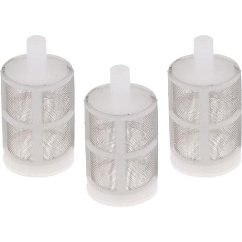 3pcs Garden Micro Irrigation Water Pump Protect Hose Mesh Filter Water Clean Screen 7mm