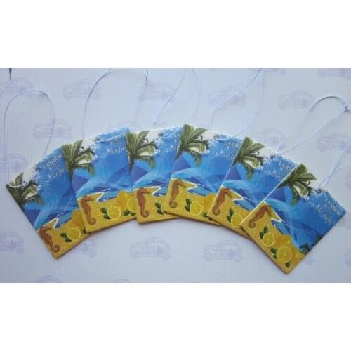 Free Shipping Via Fedex or DHL , Wholesale Paper Air Freshener ,car perfume,football club car freshener