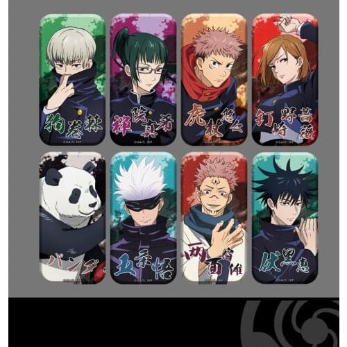 Anime Jujutsu Kaisen Brooch Badge Yuji Itadori Fushiguro Megumi Kugisaki Nobara Satoru Toge Inumaki Pin Comicon Gift