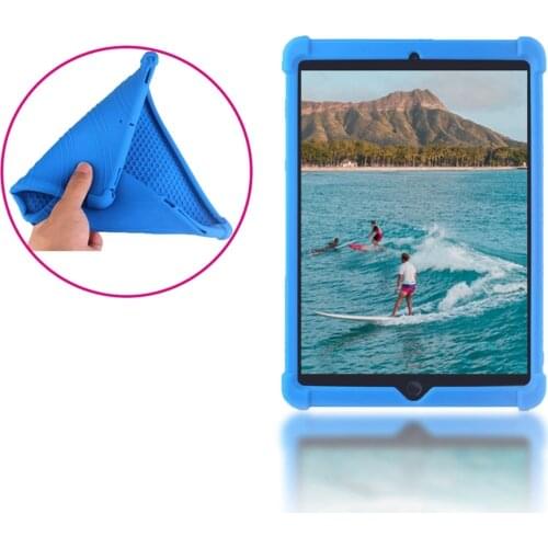 For 10.2 iPad 7th 8th gen Case Kids Shockproof Silicone Tablet Cover For 9.7 iPad 5th 6th air 1 2 3 4 Pro 11 10.5 mini 45 fundas