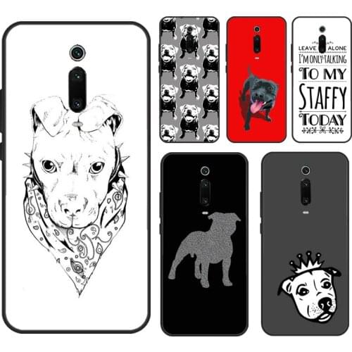 Staffy Staffordshire Bull Terrier Case For Xiaomi Mi 11 Pro 10T Mi Note 10 Lite 11 Ultra Phone Cover For POCO X3 Pro M3 F3