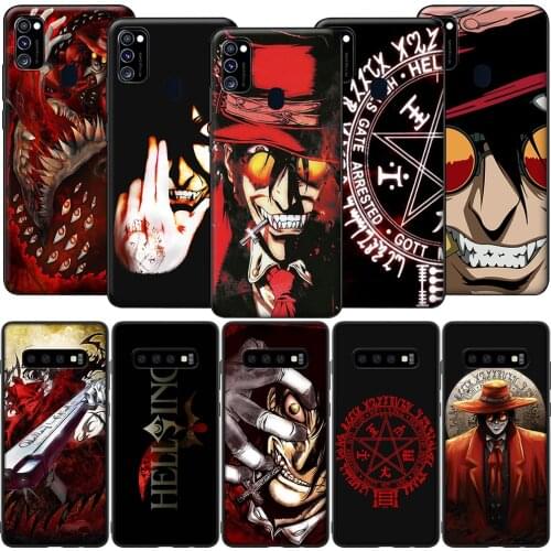 GX18 Alucard Hellsing Case for Samsung A6 A7 A8 Plus A9 A10 A20 A30 A40 A50 A60 A70 A01 EU A11 A21S A31 A41