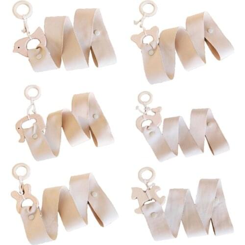 KLV Wooden Animal Children Hair Clip Storage Belt Headband Barrettes Holder Hairpin Hanging Organizer Home Decor Wholesale