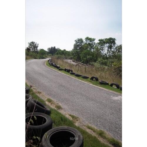 5x7ft Road Tree Grass Tire Photography Backdrops Photo Props Studio Background