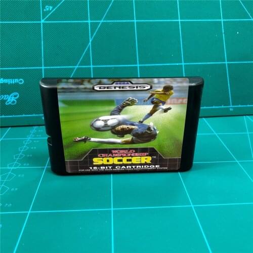 World Championship Soccer 1 - 16 bit MD Games Cartridge For MegaDrive Genesis console