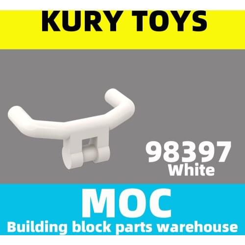 Kury Toys DIY MOC For 98397 Building block parts For Utensil Handlebars with Angular Handles