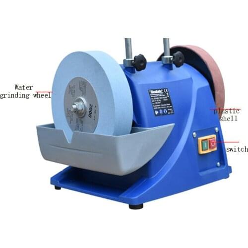 Multifunctional Water-Cooled Knife Sharpener Small Electric Knife Sharpener Low-Speed Water Grinder Polishing Machine