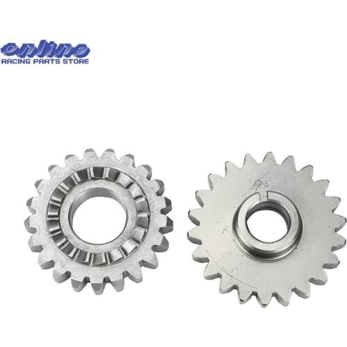 Motorcycle Kick Start Gear Bridge Gear For Zongshen 190cc Z190 W190 ZS1P62YML-2 Electric Starter Engine Dirt Pit Bike Atv Quad