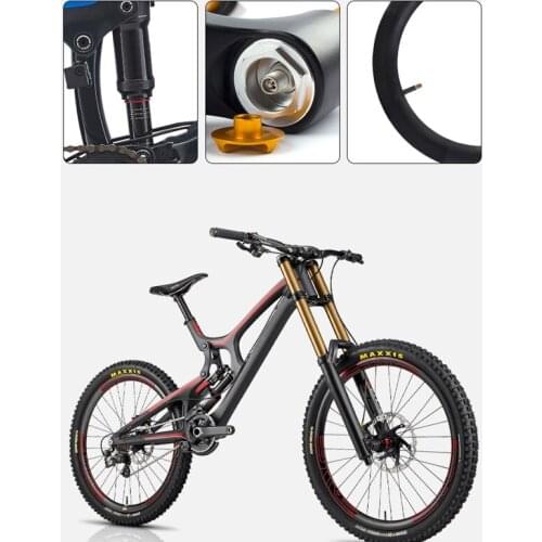 2021 New Bicycle Manual Light Front Fork Shock Absorber Rear Pump with Tire Pressure Gauge Mini Portable Retractable Bike Pump