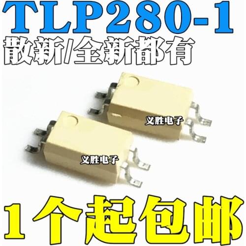 New and original TLP280-1 TLP280-1GB P280 SOP4 High-speed photoelectric coupler isolation amplifier chip