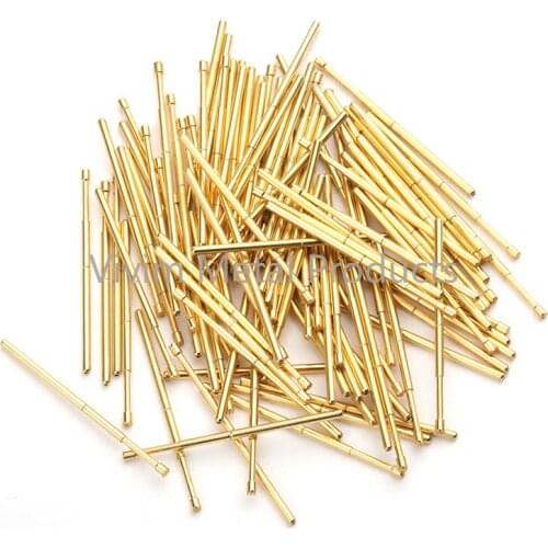 PA100-H Metal Brass Spring Test Probe Convenient And Durable Spring Test Probe 100 / PCS Test Probe Sleeve Length 33.35mm Probe