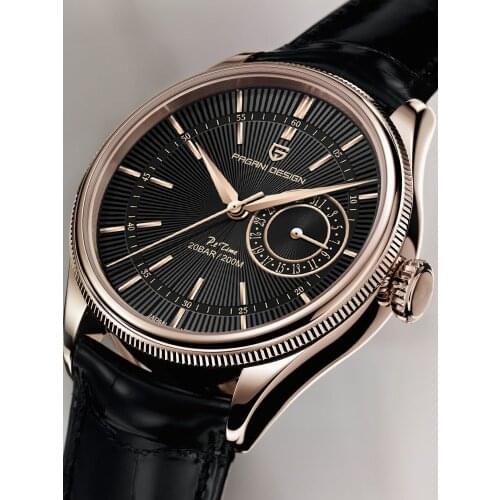 PAGANI DESIGN Mens Watches top brand luxury Quartz watch for men Automatic date Mechanical time Wristwatch men Japan VH65 clock