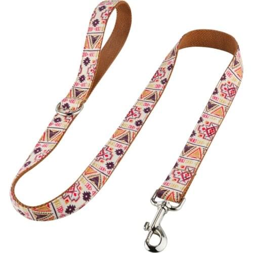 Dog Leash Tactical Bungee Elastic Rope Dual-Handle Reflective Nylon Pets Leads