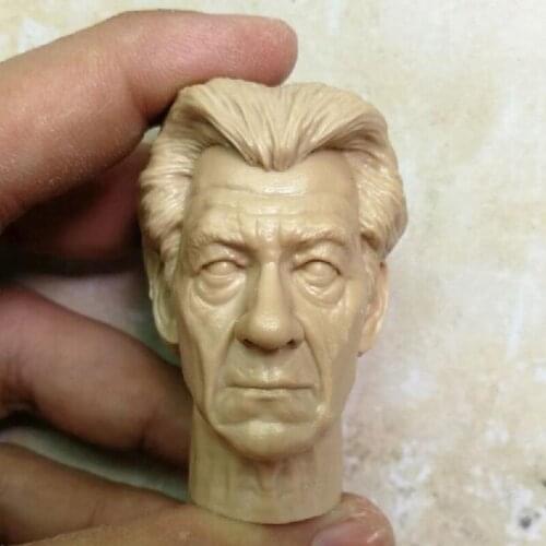 Blank Hot 1/6 Scale The Elderly Magneto Head Sculpt Unpainted Fit 12" Figure