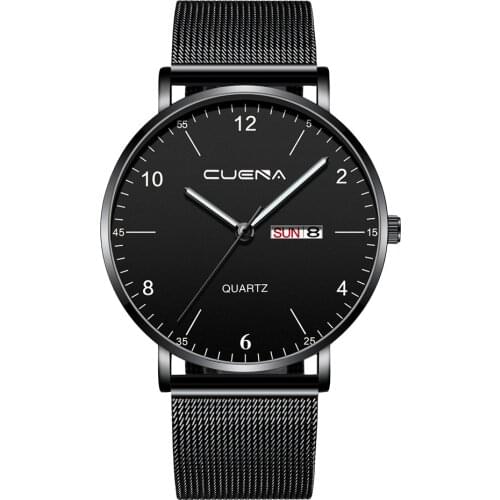 SPRAOI Mens Stainless Steel Watch