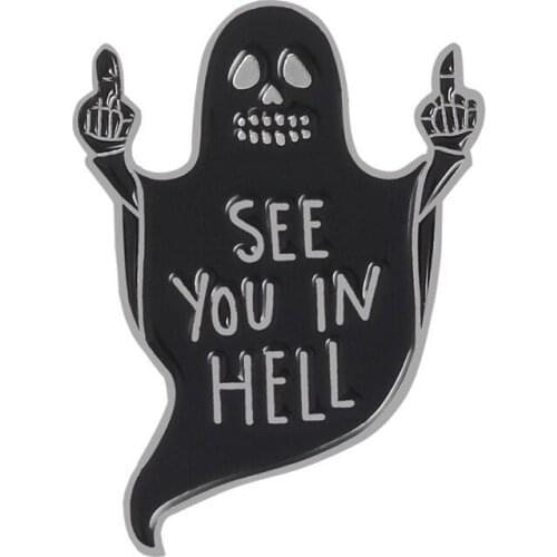 STALAIT Black Brooches For Clothes