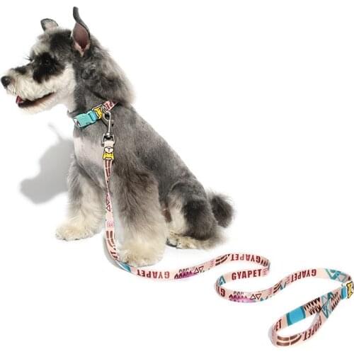 Pet cat supplies dog collar car traction rope dog safety belt set dog traction rope Teddy Akita dog medium dog