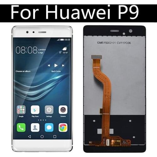 5.2" For Huawei P9 LCD DIsplay+Touch Screen with frame Digitizer Assembly Replacement For Huawei P9 EVA-L09 L19 L29 LCD