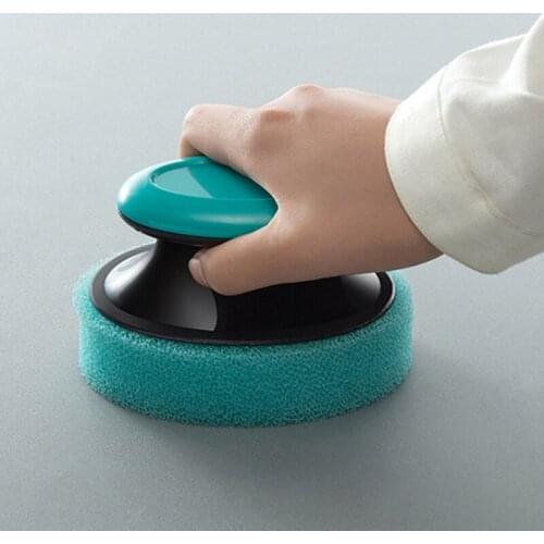 2019 New Arrival Simple Bathroom Cleaning Brush Tile Kitchen Cook top Floor Wall Pool Cleaning Tool Sponge Worktop Brush