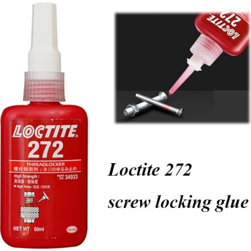 50ml Loctite 272 Threadlocking Agent Screw Locking Glue High Sviscosity Anaerobic Adhesive Thread Sealant Resistant Temperature