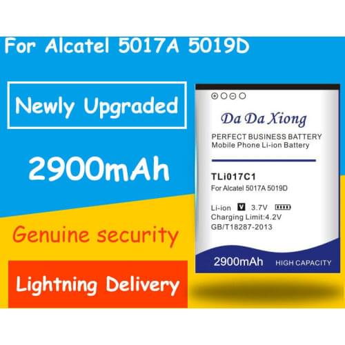 Large Capacity 2900mAh TLi017C1 Battery for Alcatel OneTouch PIXI 3 4.5" 5019D Battery 5017D 5017A 5017X 5017 5027B