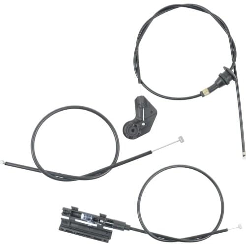AP03 For BMW 5 Series E39 525d 525td 525tds 530d 520d 525i 540i New Engine Bowden Cable Hood Release Wire 3 Pcs 51238190754