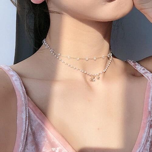 Женские ожерелья из жемчуга Chunying China At AliExpress