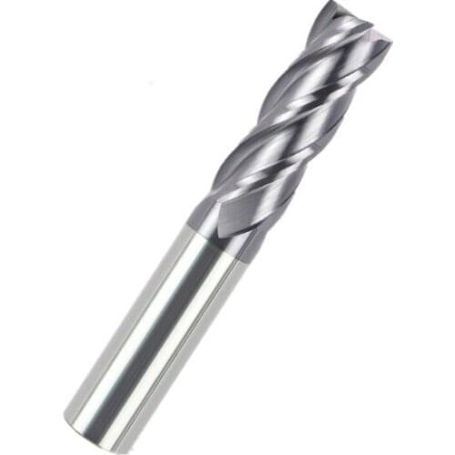 30PCS HRC55 5d*25C*5D*L100mm tungsten carbide end mill 4 four flutes CNC machine milling cutter drill bit